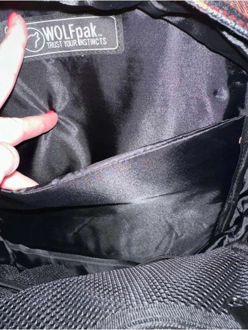 WOLFpak Red & Black Classic Backpack
